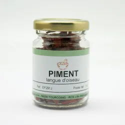 Assortiment de 5 piments en verrines