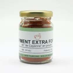 Assortiment de 5 piments en verrines