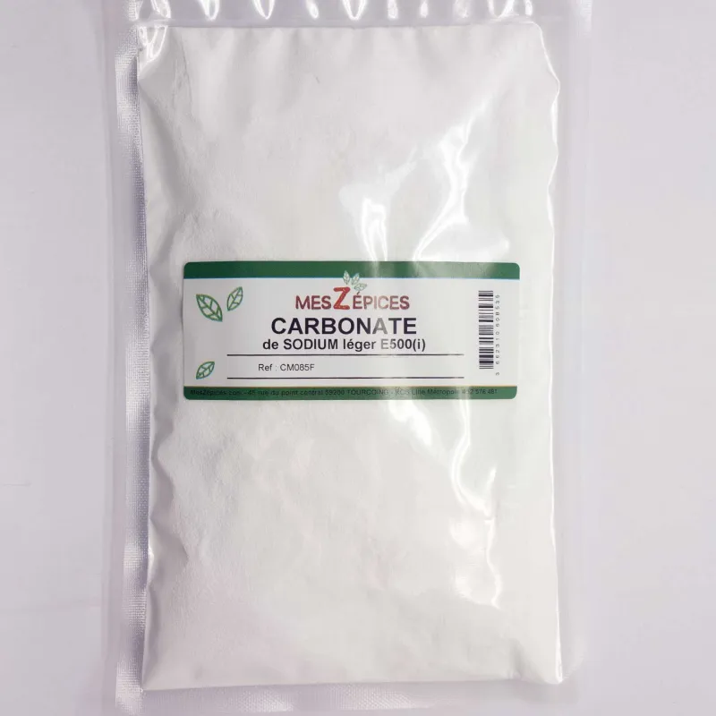 Carbonate de sodium léger E500(i) - MesZépices - Achat, vente, utilisation Carbonate de sodium léger E500(i) - MesZépices - Achat, vente, utilisation