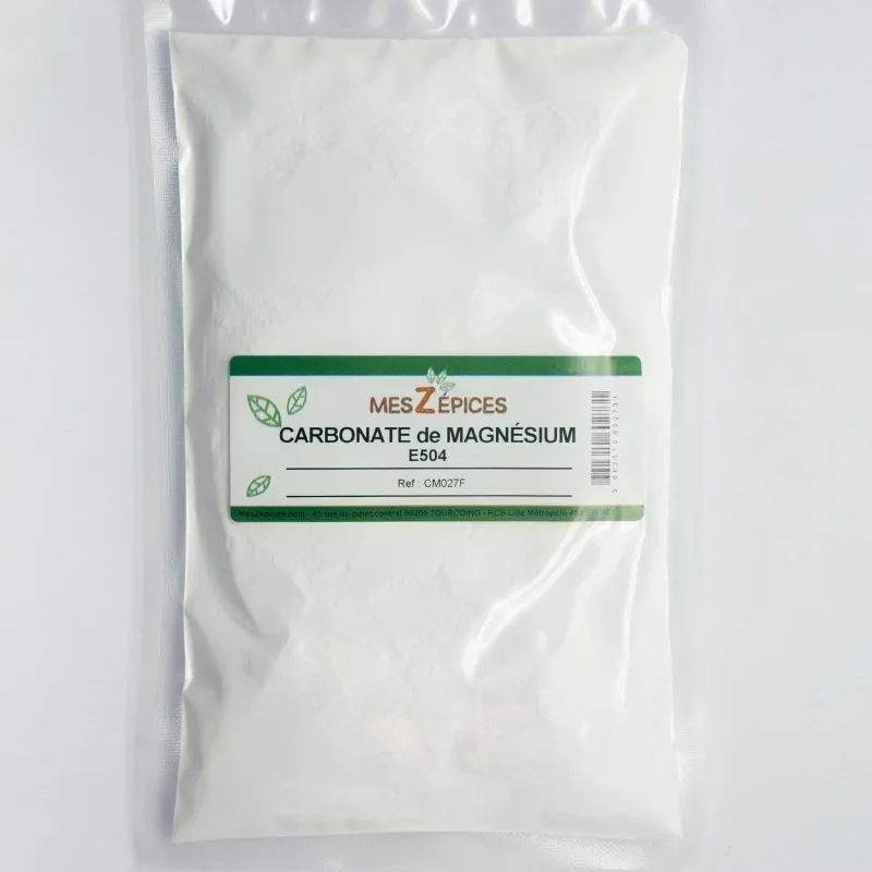 Carbonate de magnésium E504 Carbonate de magnésium E504