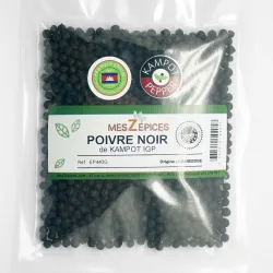 Poivre noir de Kampot IGP - Achat, utilisation et recettes