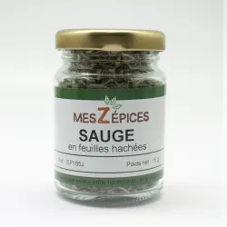 Sauge en feuilles hachées - MesZépices - Achat, utilisation et recettes