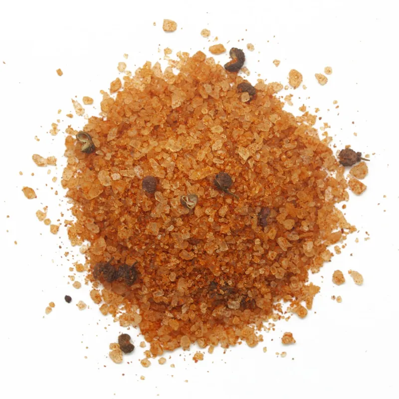 Gros sel de Camargue au curry rouge - MesZépices - Achat, utilisation Gros sel de Camargue au curry rouge - MesZépices - Achat, utilisation